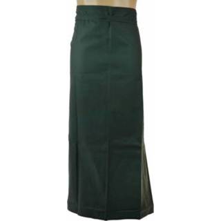 👉 Kokssloof groen Franse Koks sloof extra lang