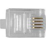 👉 Intronics Modulaire connector voor ronde kabel met litze aders in zakje 25 stuks - [TD104R] 8716065132144