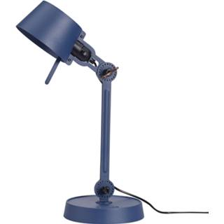 👉 Bureaulamp blauw aluminium d small nederland tonone bureaulampen halogeenlamp naar beneden Anton de Groof Bolt 1 arm thunder blue