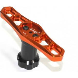 👉 Aluminium Team C wiel sleutel 17mm (aluminium)