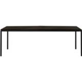 👉 Tafel grijs Aluminium#Glas Le Sud Savoie - 215x90x75 cm Leen Bakker 8714901695006