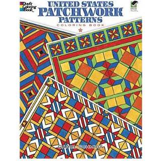 United States Patchwork Patterns Coloring Book - Carol Schmidt 9780486499642