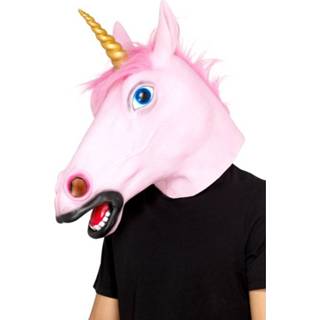 👉 Latex masker One Size unisex Unicorn 5020570480649