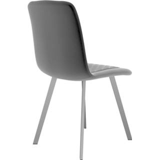 👉 Eetkamerstoel zwart fluweel active Eetkamerstoelen 2 st 8719883734118