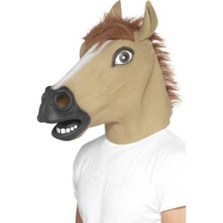 👉 Bruin active Mooi paarden masker latex 5020570395097