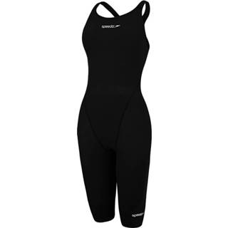 👉 Speedo Women's Fastskin LZR Racer Element Openback Kneesk - Badpakken met korte pijpen