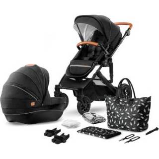 👉 Kinderwagen zwart kinderen Kinderkraft Prime2020 2 in 1 black - 5902533912933