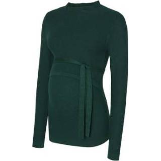 👉 Mama licious verpleegkundig overhemd MLKIRSTINE JUNE Botanische Tuin - Groen - Gr.Positiekleding