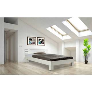 👉 Houten bed wit