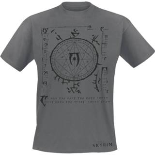 👉 Shirt grijs T-Shirt The Elder Scrolls V - Skyrim Mysterium Xarxes gemêleerd 8718526318258