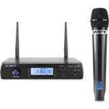 👉 Draadloze microfoon active Vonyx WM61 UHF - 16 kanaals 8715693310184