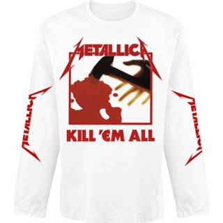 👉 Longsleeve wit Metallica Kill 'Em All 5056187717090