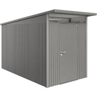 👉 Biohort | Berging AvantGarde Gr. A4 Enkele Deur Kwartsgrijs-Metallic 9003414190405