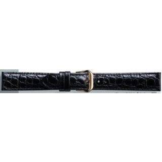 Horlogeband zwart leder Condor 119R.01 18mm 8719217049161