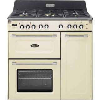 👉 Gasfornuis oud wit Boretti CFBG903OW met Dual Fuel wokbrander en drievoudige oven 8715775148742