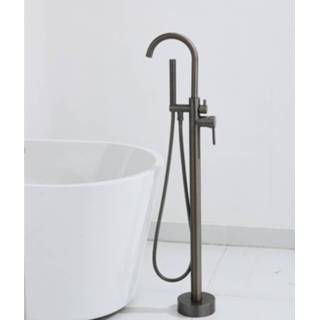 👉 Vrijstaande badkraan gunmetal Boss & Wessing Exclusive met Handdouche 8719304704324