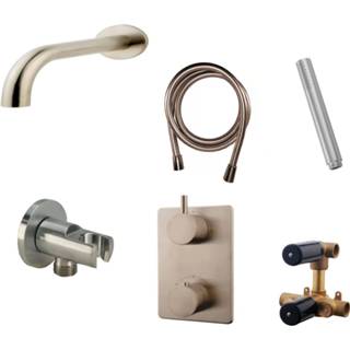 👉 Badkraan RVS look Wiesbaden Inbouw Set Caral 01 8719304693284