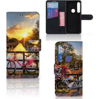 👉 Flipcover Motorola Moto G8 Plus Flip Cover Amsterdamse Grachten 8720215037944