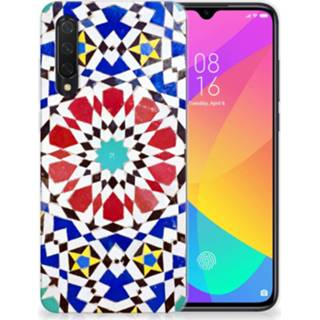 👉 Siliconen hoesje Xiaomi Mi 9 Lite TPU MozaÃ¯ek 8720215092714