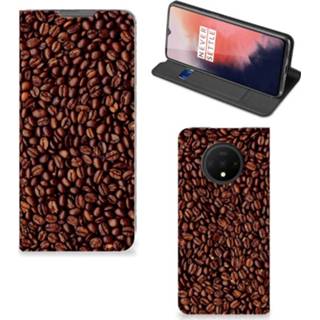 👉 Koffieboon OnePlus 7T Flip Style Cover Koffiebonen 8720215139600