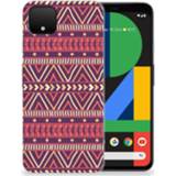 👉 Paars XL Google Pixel 4 TPU bumper Aztec 8720215153668