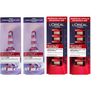 👉 Ampul L'Oréal Paris Revitalift Hyaluronic Acid and 10% Glycolic Ampoules Set - Exclusive