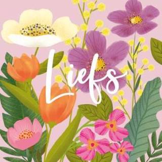👉 Liefde roze Liefs kaart | Tsjip Bloemen