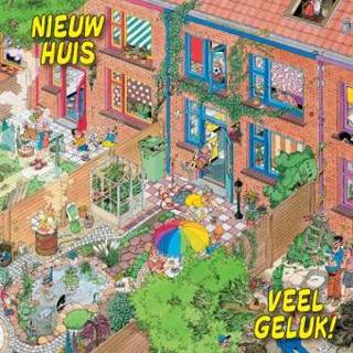 👉 Nieuw huis kaart verschillende kleuren Nieuwe woning | Jan van Haasteren
