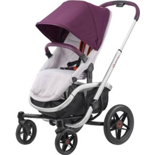 👉 Kinderwagen zilver foam banden zwenkwielen voor stad Lilac Twist zwart kinderen Quinny VNC 8712930156055