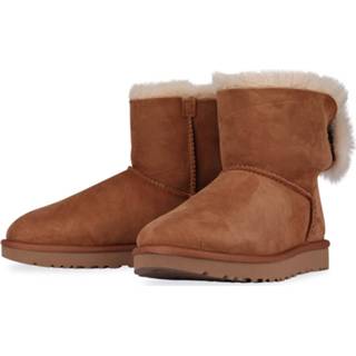 👉 Damesschoenen bruin vrouwen UGG Australia Fluff bow mini chestnut 191142748179