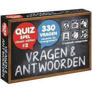 👉 Trivia Vragen & Antwoorden - Classic Edition #2 3656659581178