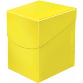 👉 Geel engels deckboxen Deckbox Eclipse Pro 100+ Lemon Yellow 74427856908
