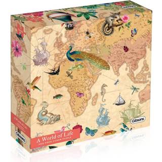 👉 Puzzel engels legpuzzels A World of Life (1000 stukjes) 5012269072020