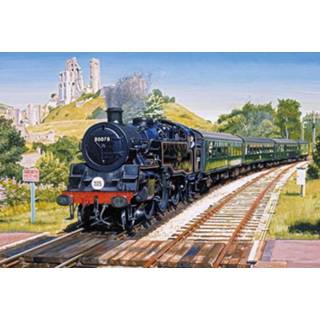 👉 Puzzel engels legpuzzels Corfe Castle Crossing (500 stukjes) 5012269031157