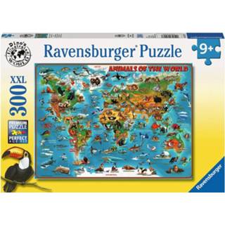 👉 Puzzel XXL nederlands legpuzzels Dieren Over De Wereld (300 stukjes) 4005556132577