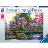 👉 Puzzel nederlands legpuzzels Romantische Cottage (1000 stukjes) 4005556151844