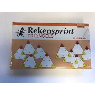 👉 Nederlands rekenen Rekensprint Triangels - Plus en Min 7436956587532