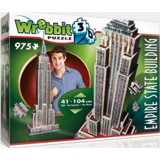 👉 Puzzel Wrebbit 3D - Empire State Building (975 stukjes) 665541020070