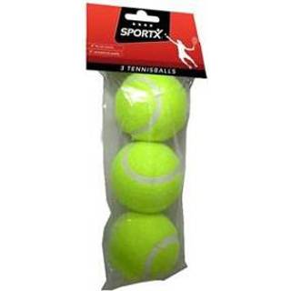👉 Tennisbal ballen nederlands SportX Tennisballen (3 stuks) 8712051045368