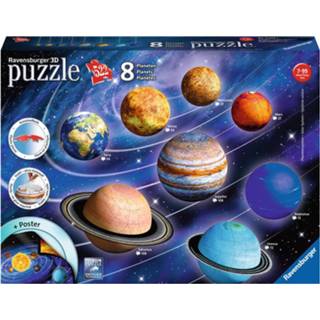 👉 Puzzel nederlands 3D - Zonnestelsel (522 stukjes) 4005556116683