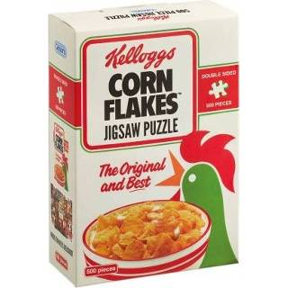 👉 Cornflake engels legpuzzels Kellogg's Cornflakes Gift Box Puzzel (500 stukjes) 5012269038057