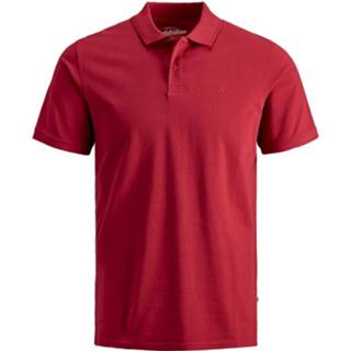 👉 Poloshirt katoen mannen teens rood 5714500054313