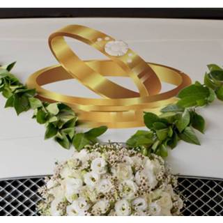 👉 Bruiloft sticker gouden nederlands stickers ringen