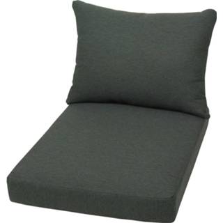 👉 Antraciet Loungekussen zit en rug pallet 80x60cm Beaumont 4014082037362
