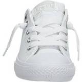 👉 Lage sneakers glad leer jeugd wit Converse Chuck Taylor 8719448366327