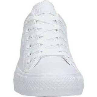 👉 Lage sneakers glad leer unisex wit Converse Chuck Taylor 8719448367423 871944836747