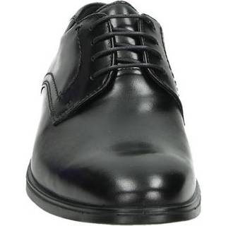 👉 Lage nette schoen glad leer men zwart Ecco Melbourne schoenen 8719448739343