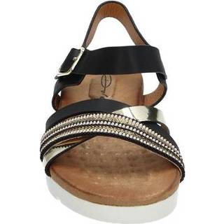 👉 Sandaal vrouwen zwart Dolcis sandalen 8719796239700