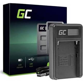 👉 Batterij oplader donkergroen Green Cell BC-V615 / AC-VL1 MicroUSB 5903317226048