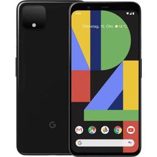 👉 Smartphone zwart Google Pixel 4 LTE Dual-SIM 64 GB 5.7 inch (14.5 cm) 16 Mpix, 12.2 Mpix 842776115423